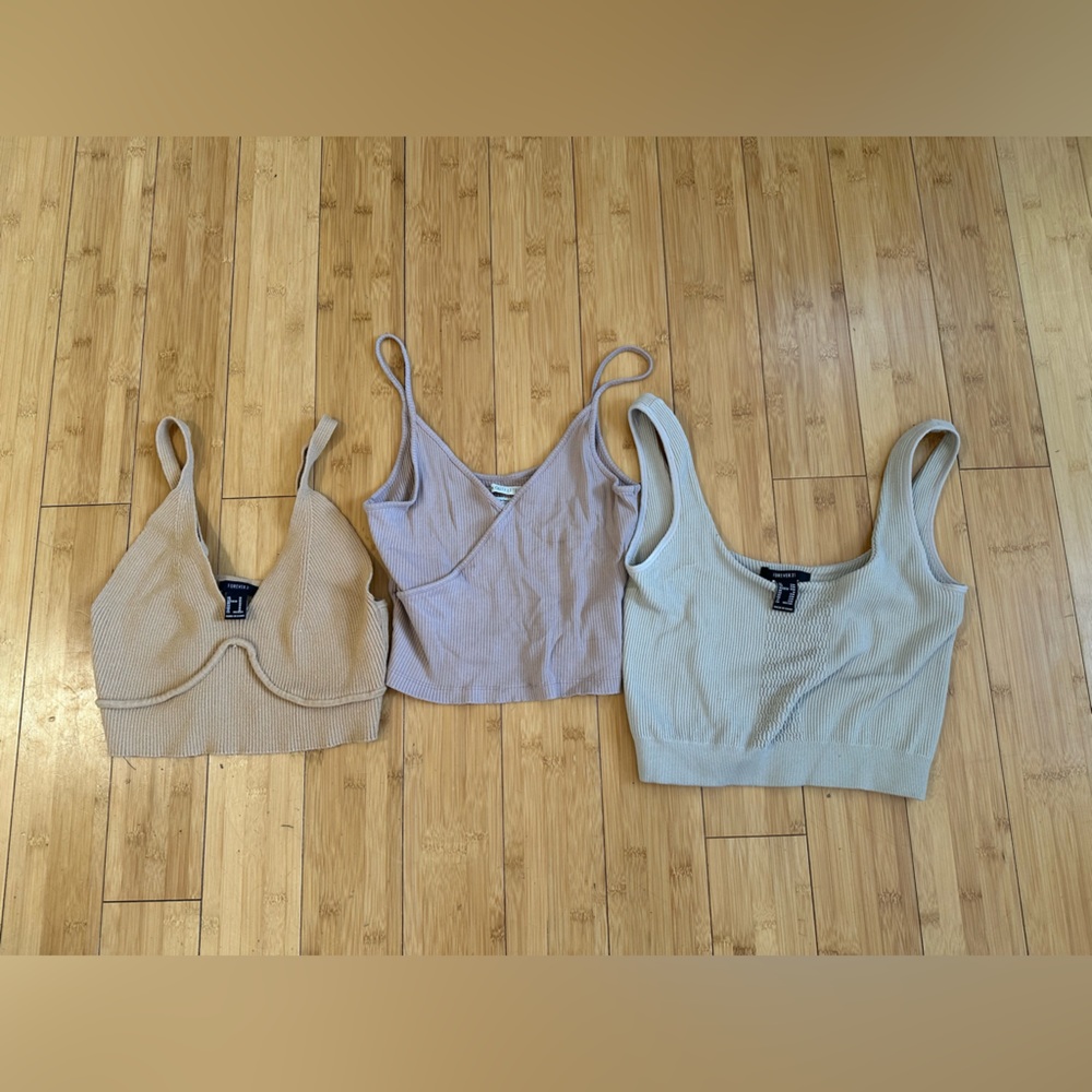 All 3 tanks! Forever 21 & urban outfitters